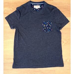An original Penguin by Munsingwear mens pocket t shirt palm trees size medium